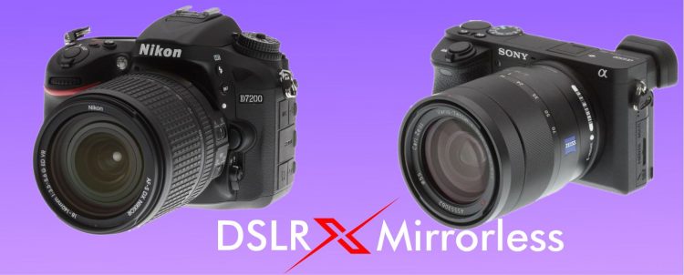 perbedaan DSLR vs Mirrorless