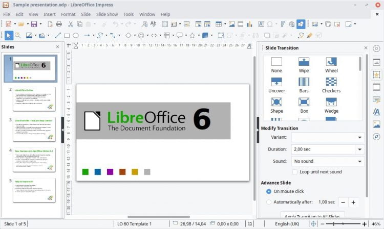 Aplikasi Presentasi LibreOffice