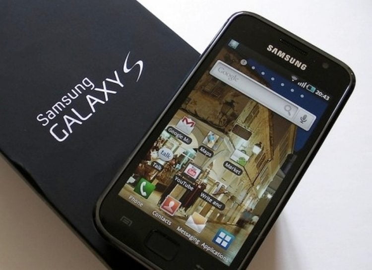 Smartphone Android 12 Samsung