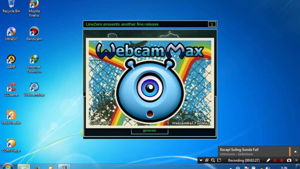 Aplikasi WebcamMax