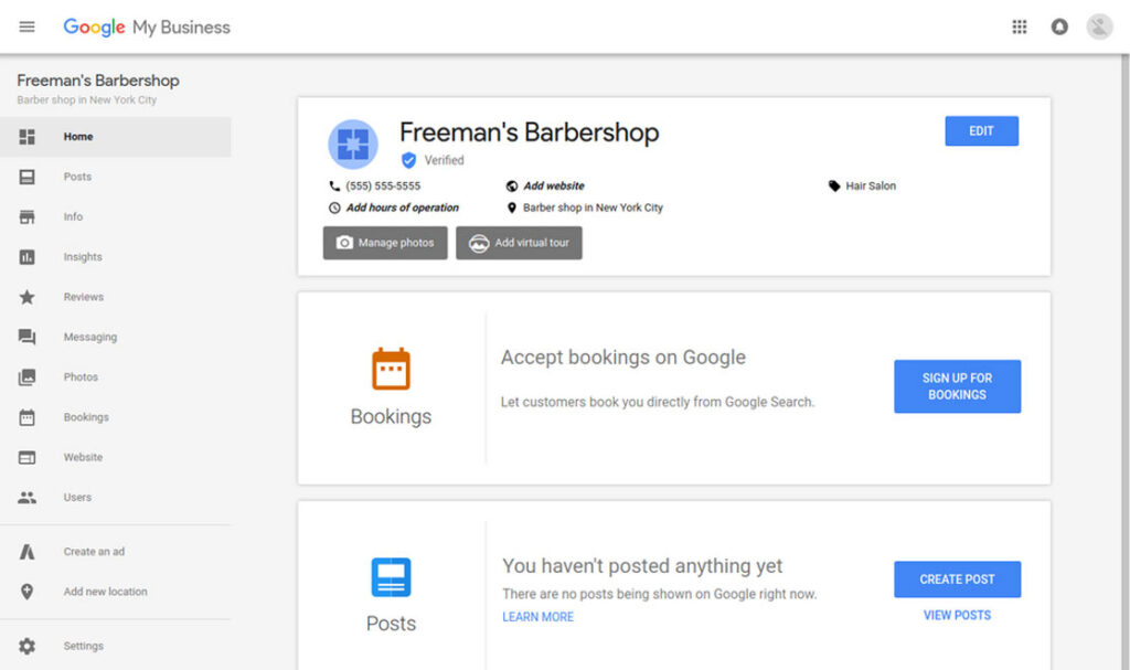 Lengkapi Halaman Profil Bisnis di Google My Business