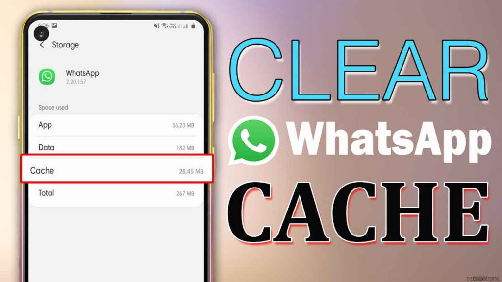 Menghapus Data Cache Aplikasi WhatsApp