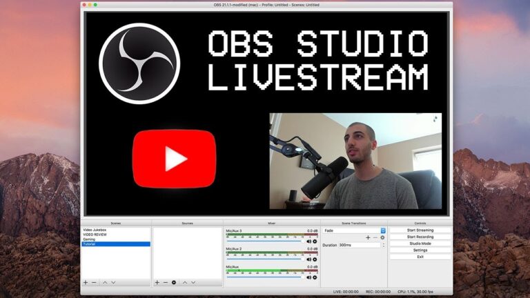 Cara Live Streaming dengan OBS Studio di Youtube dan Facebook