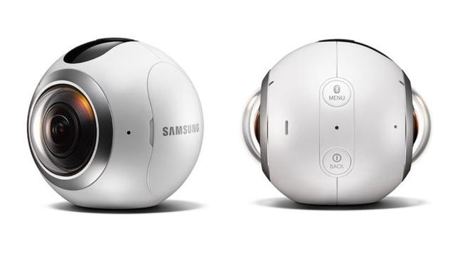 Kamera Samsung Gear 360 (Harga Rp4.800.000)