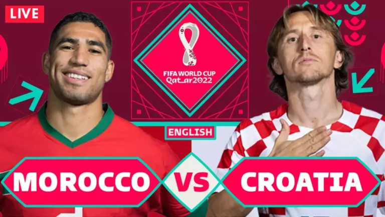 Link Streaming Maroko vs Kroasia