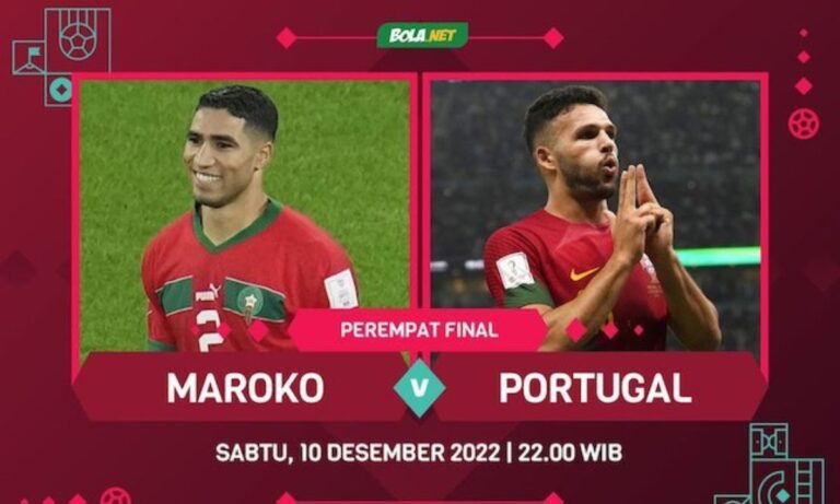 Live streaming Portugal Vs Maroko